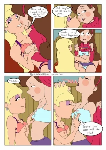 Gravity Falls- Mabel x Pacifica