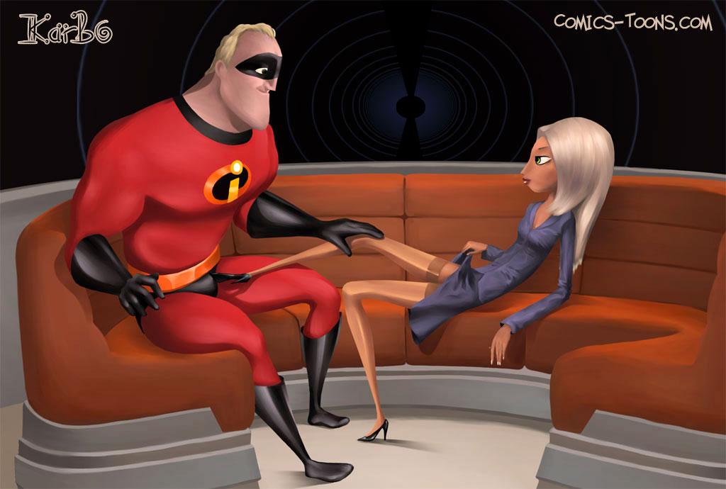 Incredibles Cartoon Porn Incest - The Incredibles- Mirage and Bob Parr - Porn Cartoon Comics