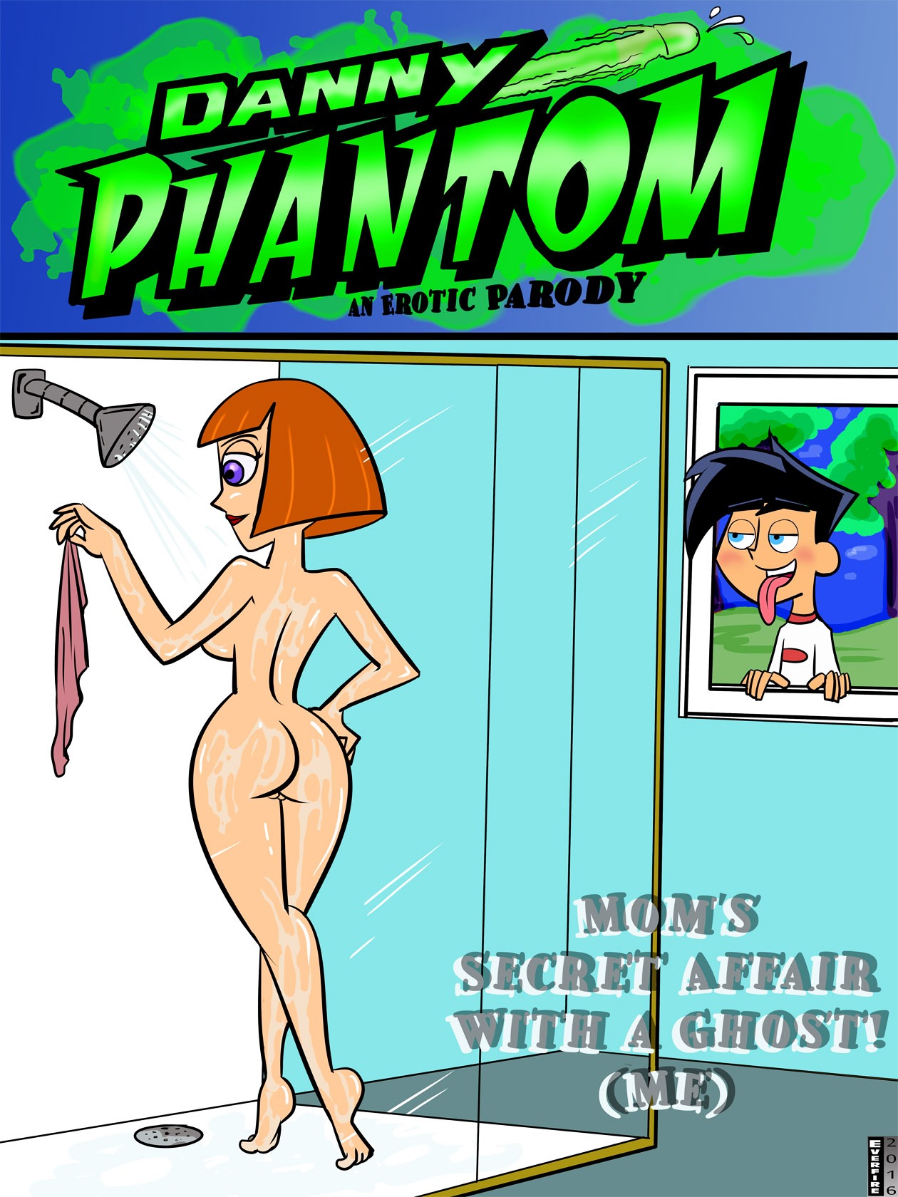 Getting clean in the shower danny phantom porn comic