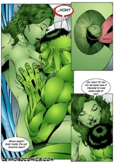 The Incredible Excited Hulk- Leandro