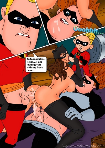 The Incredibles Bad Girls- Drawn Sex