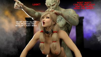 Doll House 3d Demon Porn - Jessica and Ellie Demon Doll House - Porn Cartoon Comics