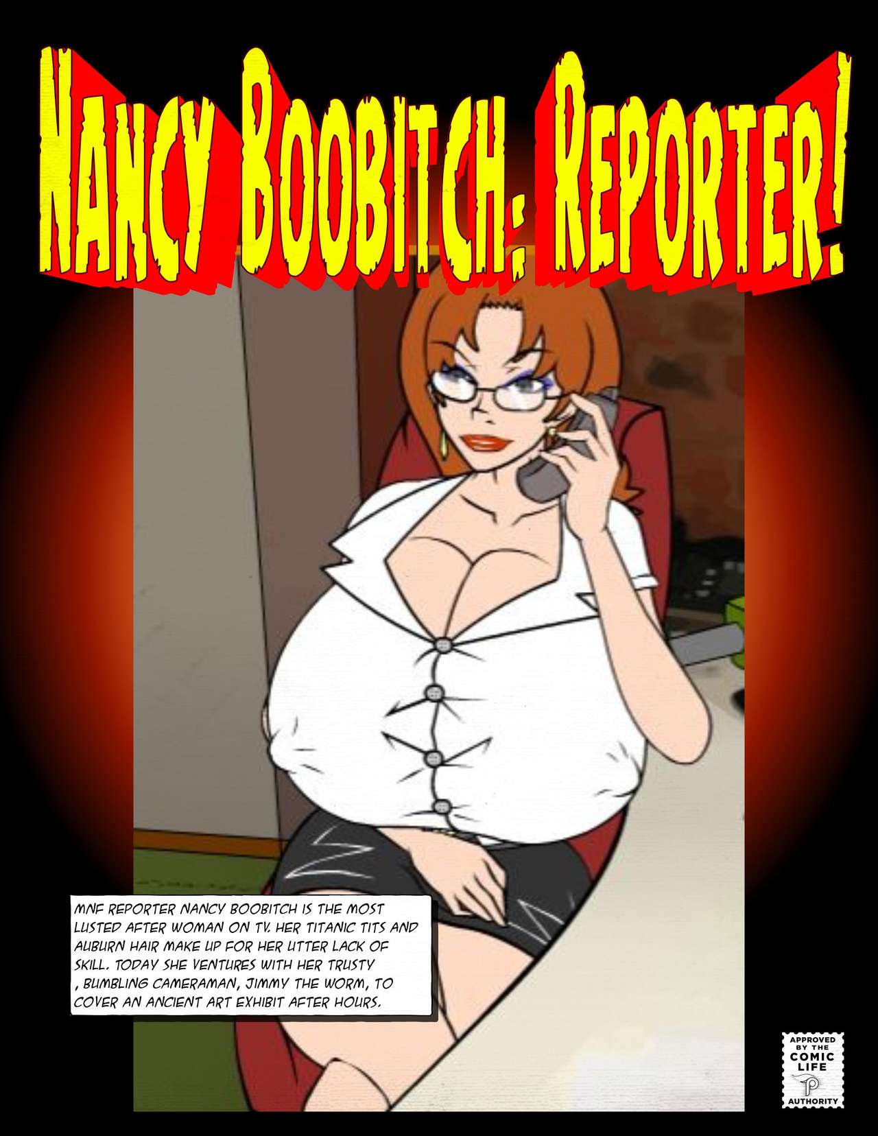 News reporter porn comics