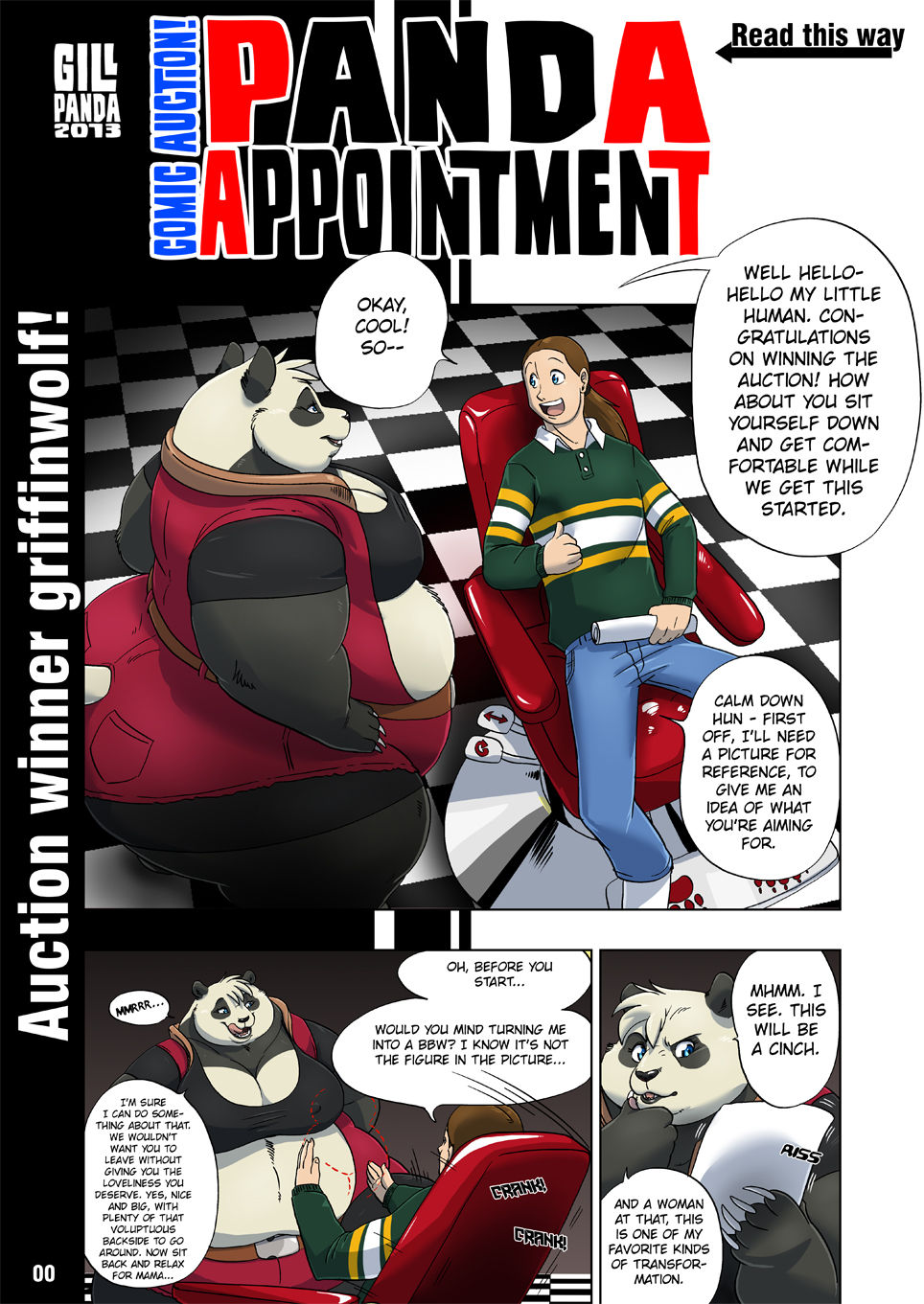 Furry comic panda porn
