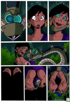 The Jungle Book- Kaa and Shanti