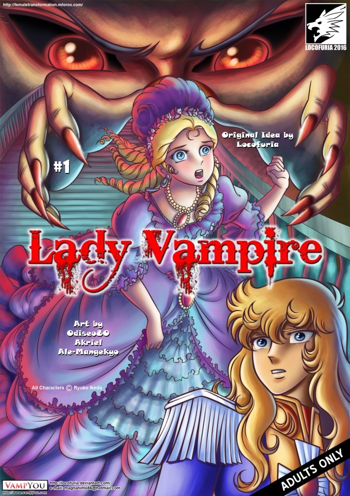 Bbw Vampire Pussy - Lady Vampire- Locofuria - Porn Cartoon Comics