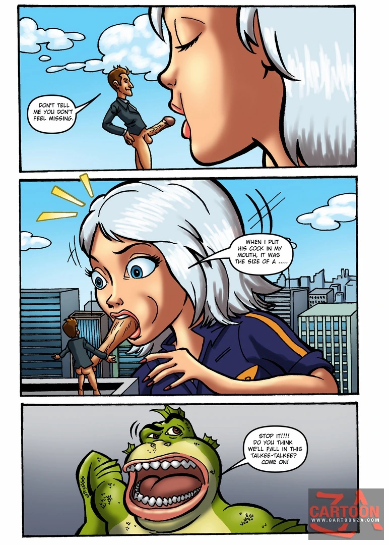 Monsters Vs Aliens- Most Suitable Size - Porn Cartoon Comics