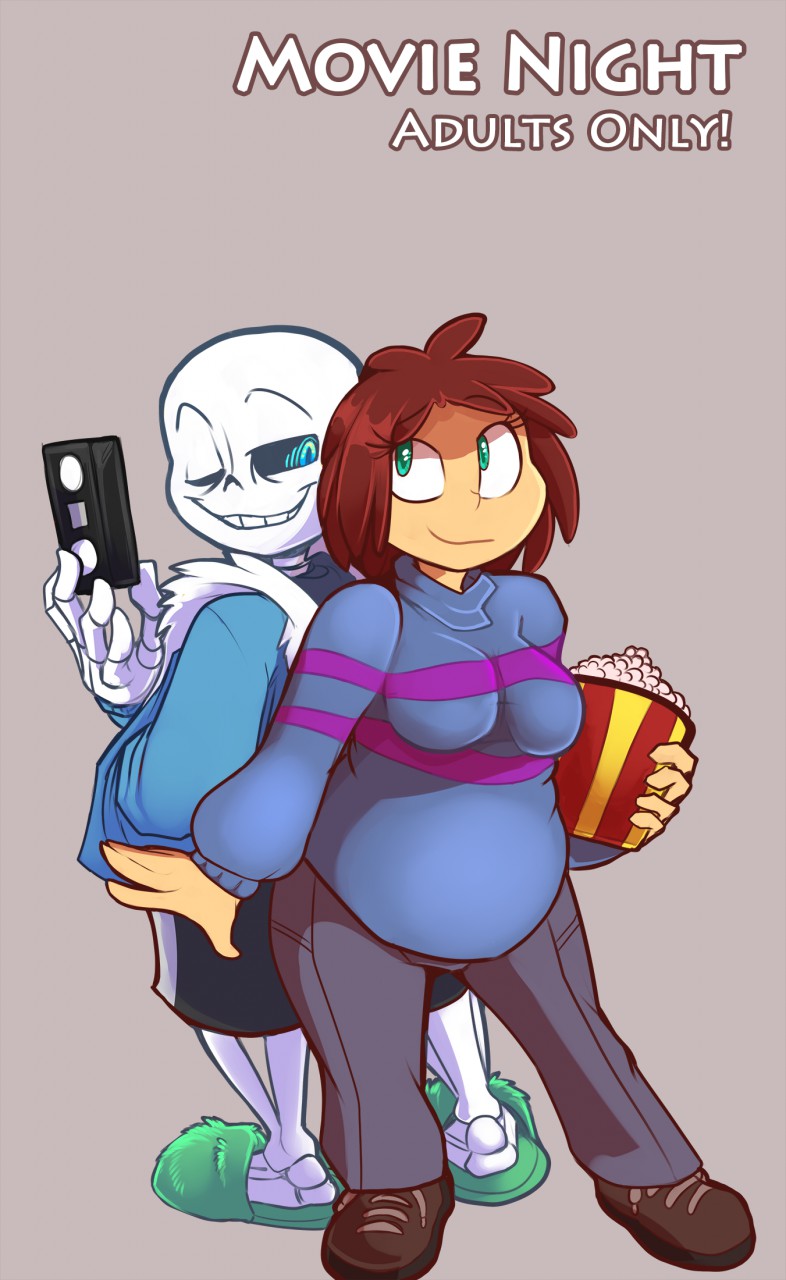 Kayla na movie night undertale porn comic