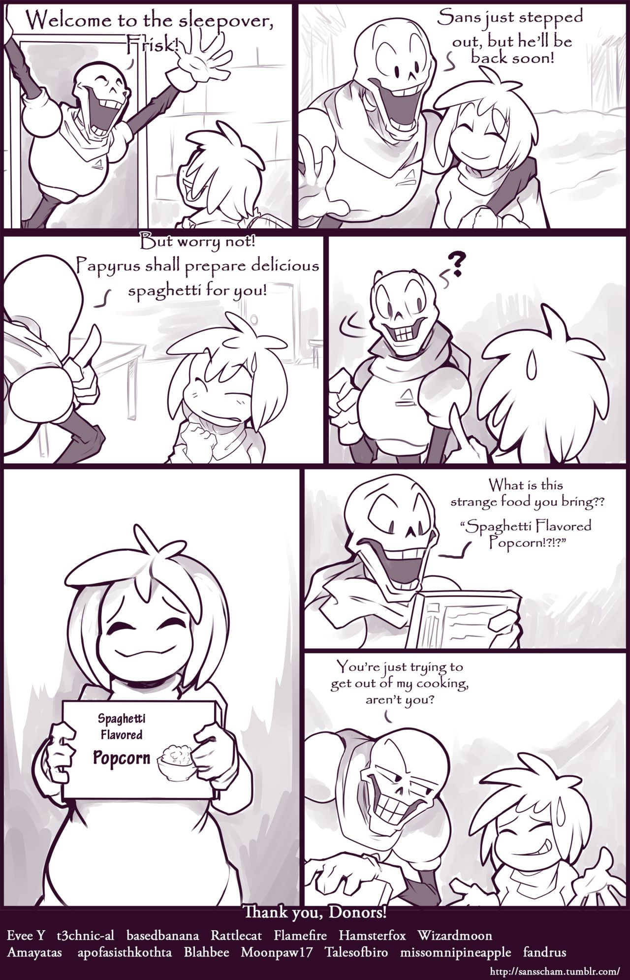 Kayla na movie night undertale porn comic