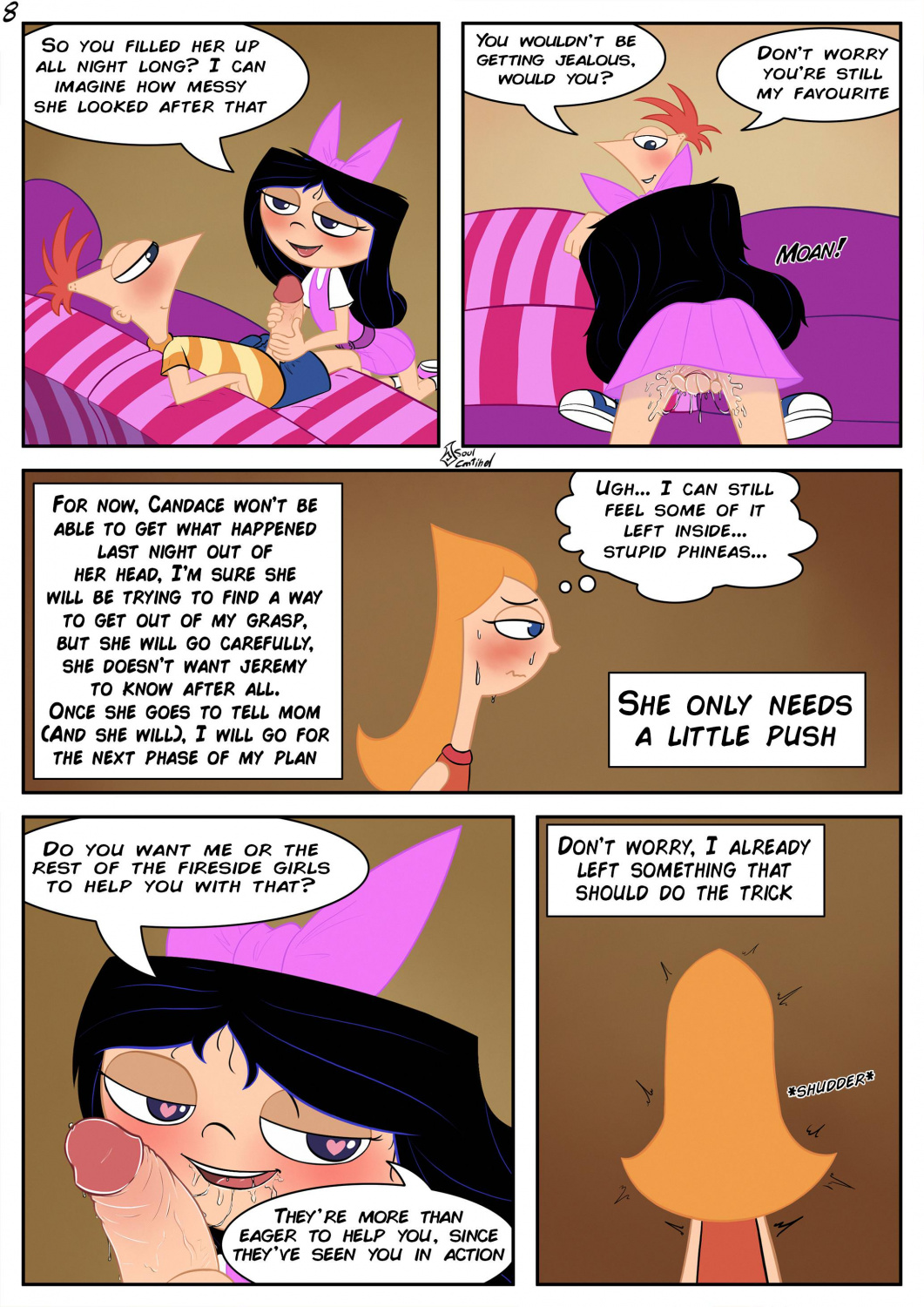 Phineas And Ferb Lesbians Comics - Phineas Revenge- Phineas and Ferb - Porn Cartoon Comics