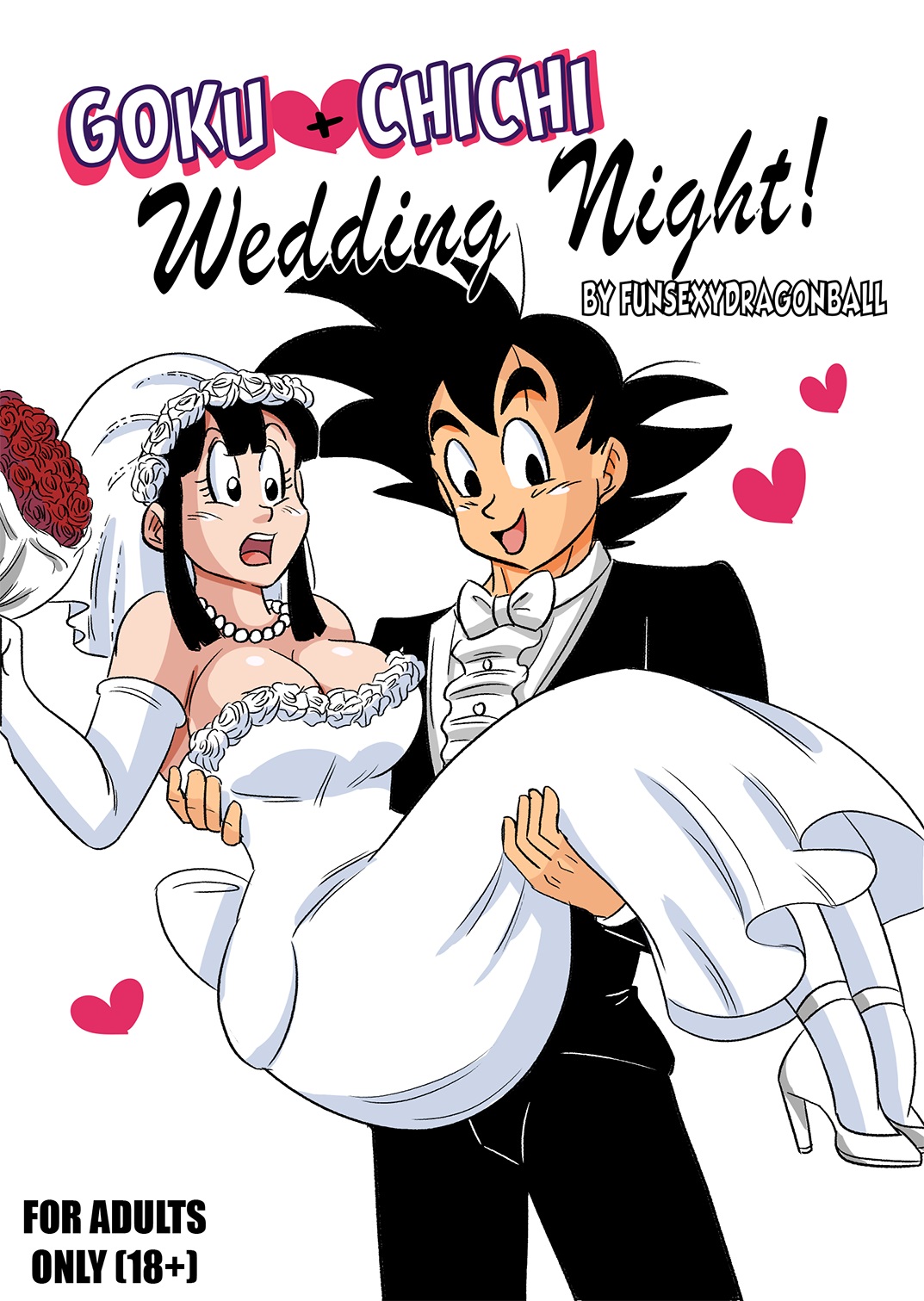 Goku + Chichi Wedding Night (Dragon Ball) - Porn Cartoon Comics