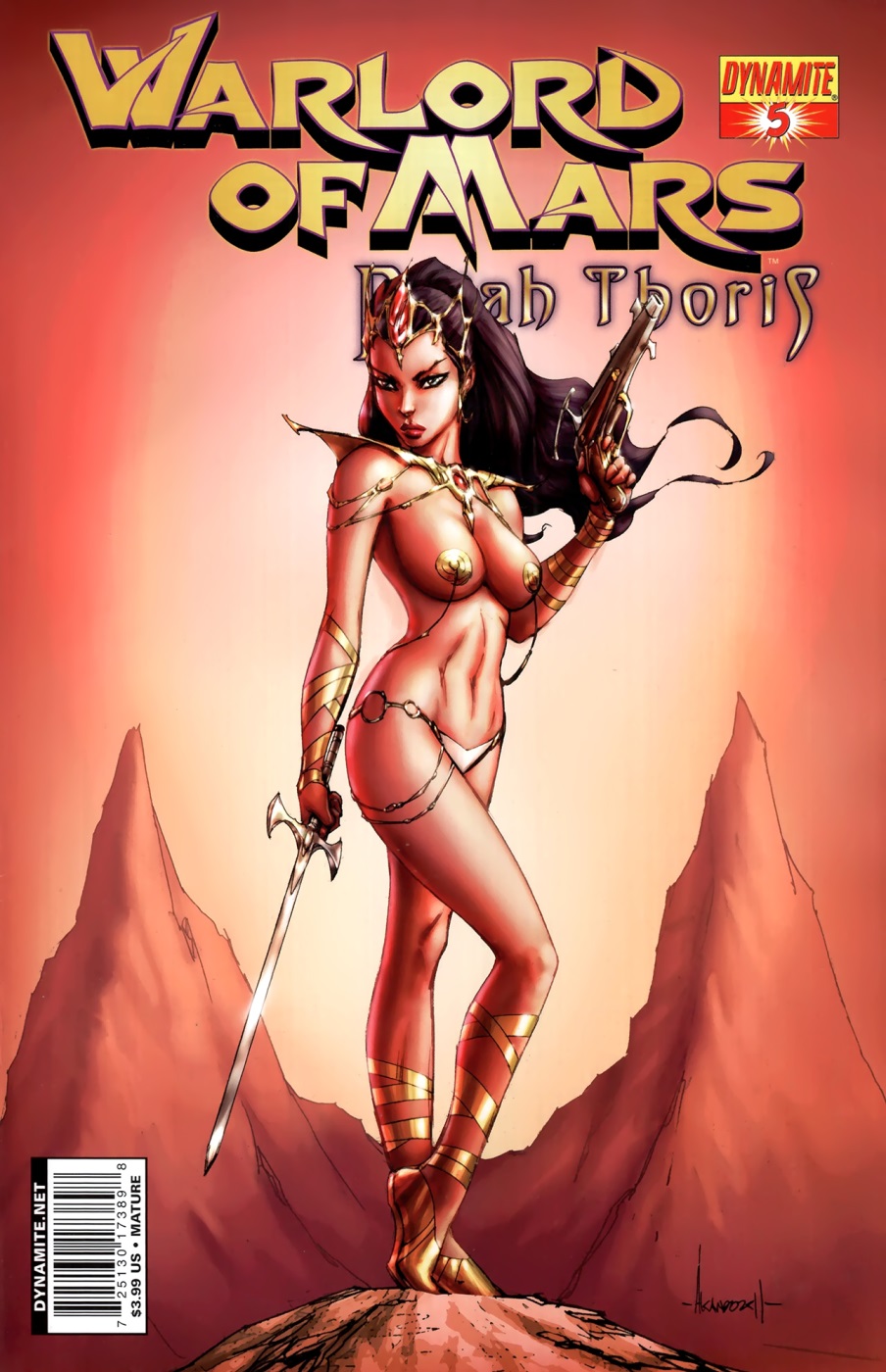 Warlord of Mars Dejah Thoris 5 - Porn Cartoon Comics