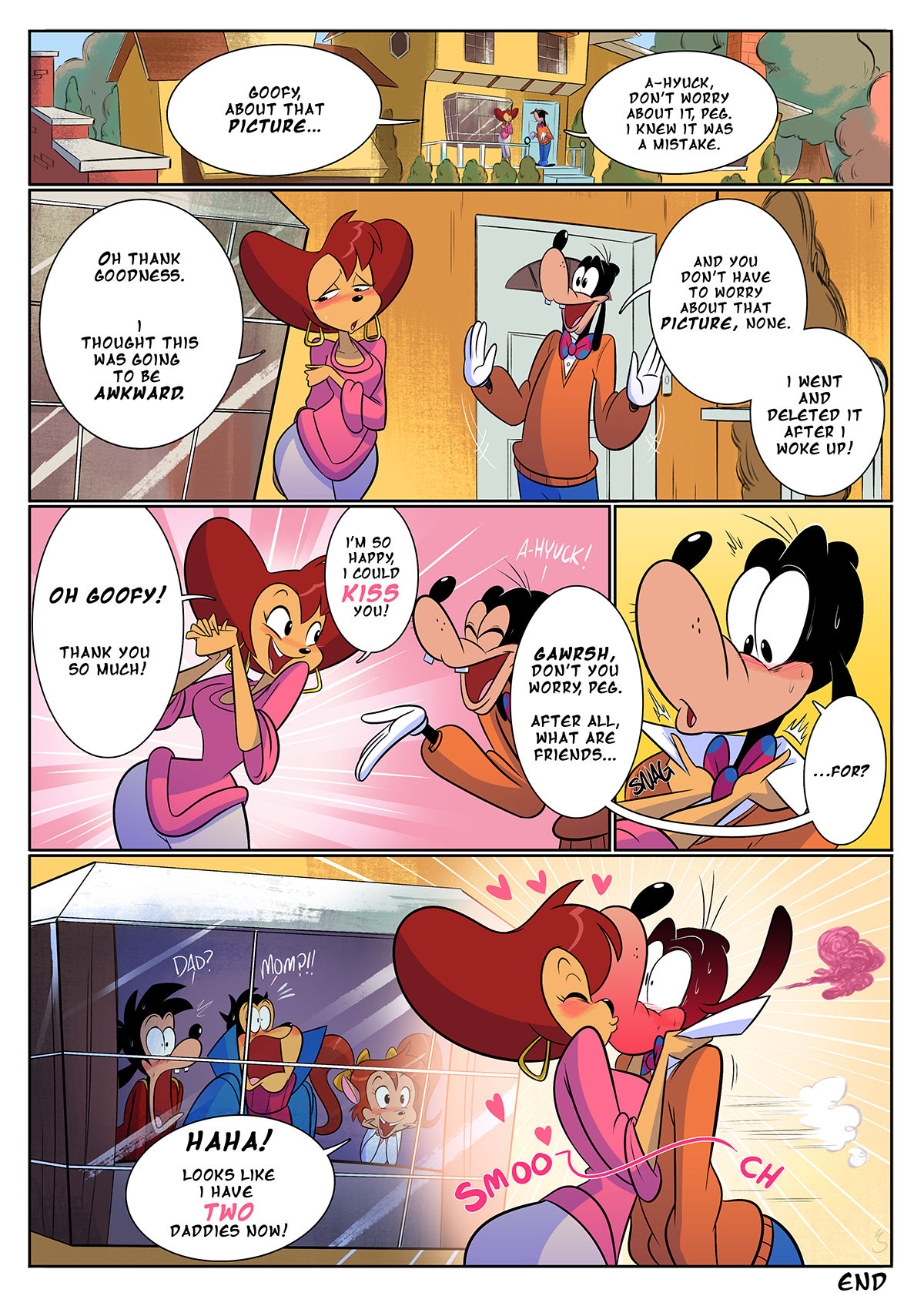 Goof troop comic porn