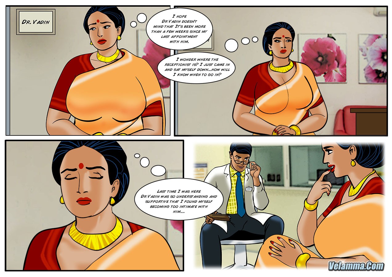 Velamma 44- Real Doctor Will See You - desi sex comics