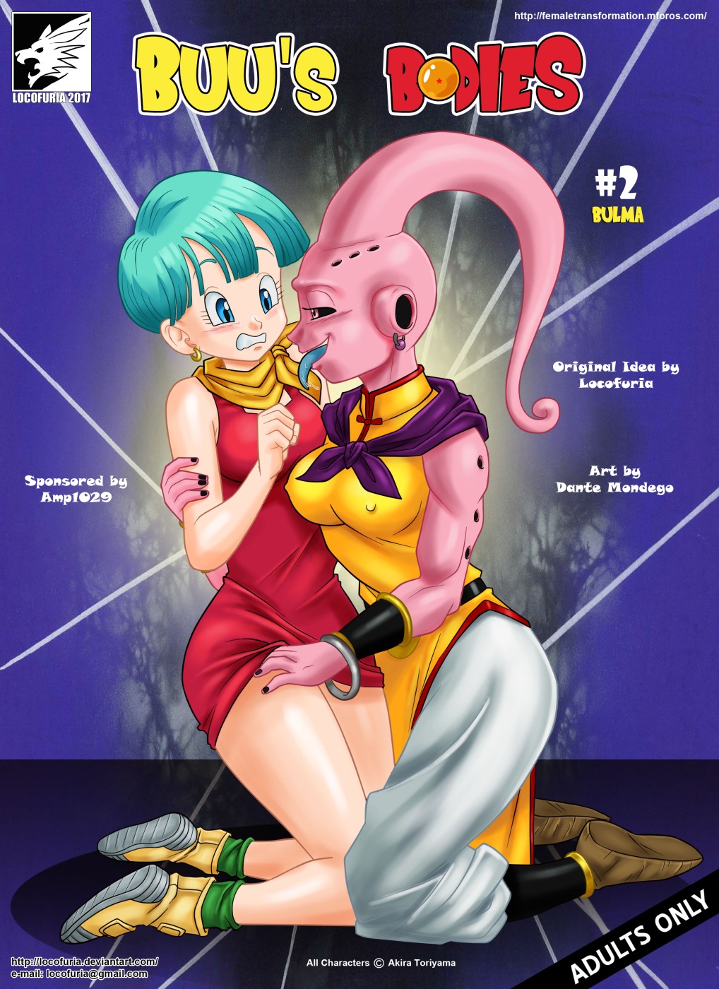 Dragon Ball- Buu's Bodies Ch. 2- Bulma - Porn Cartoon Comics
