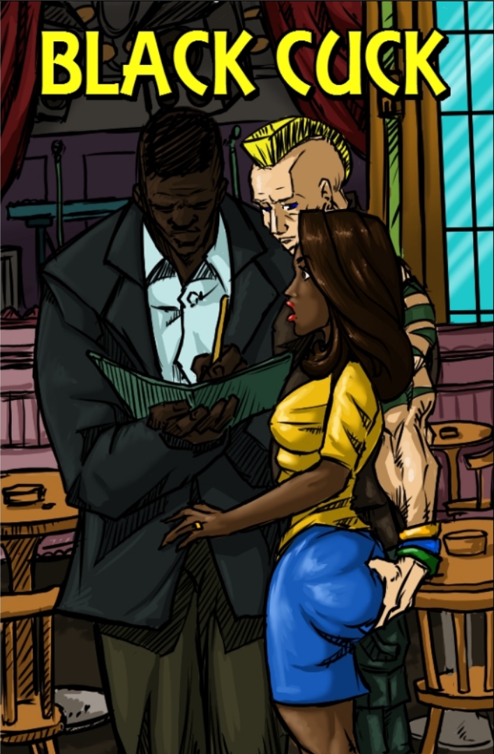 Black Cuck - illustrated interracial - Porn Cartoon Comics
