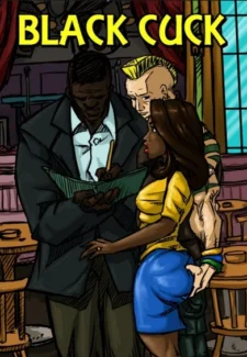Black Cuck - illustrated interracial