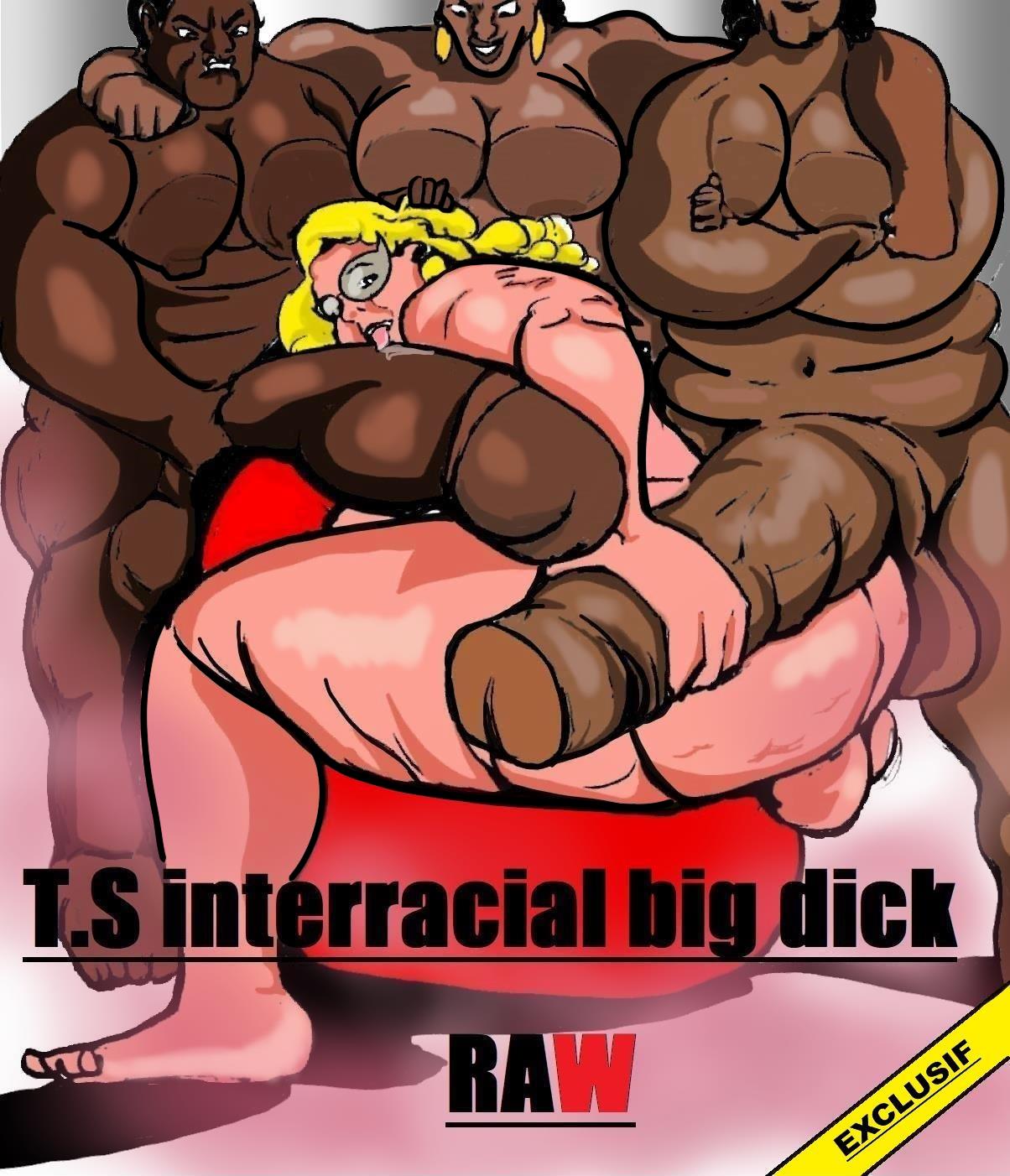 Huge Dicked Shemale Toon - Shemale Interracial Big Dick Raw- Carter Tyron - Porn Cartoon Comics