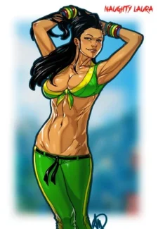 Naughty Laura- Street Fighter