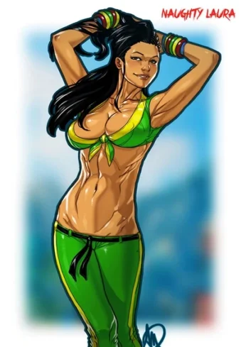 Naughty Laura- Street Fighter