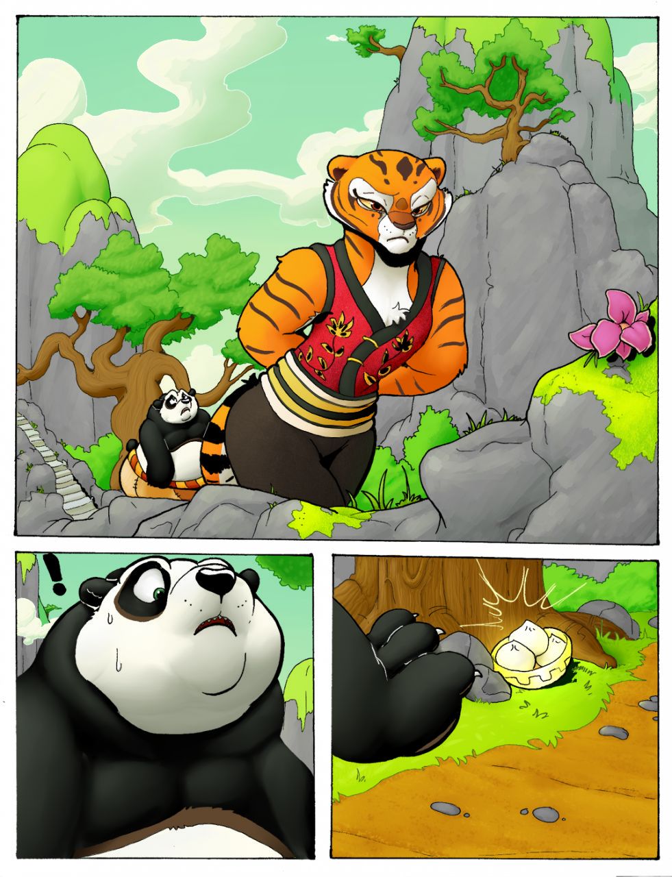 981px x 1280px - Dumpling Plumpling- Kung fu Panda - Porn Cartoon Comics