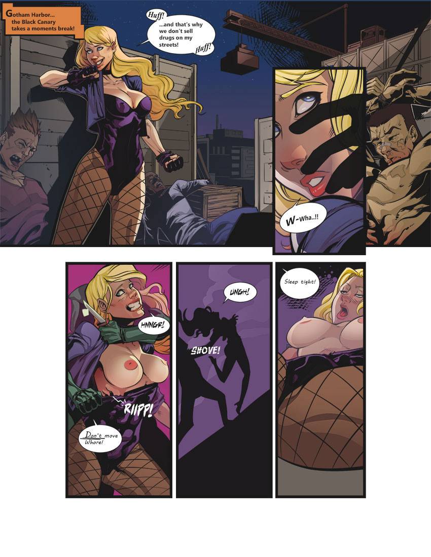 Black Canary Cartoon Lesbian Xxx - Black Canary: Ravished Prey- Pieexpress - Porn Cartoon Comics