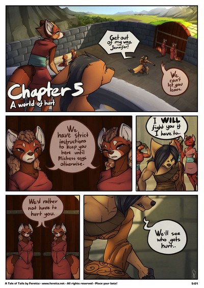 A Tale of Tails Chapter 5- World of Hurt (Feretta)