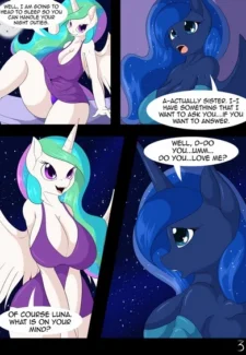 Lunar love (My little pony) - Suirano