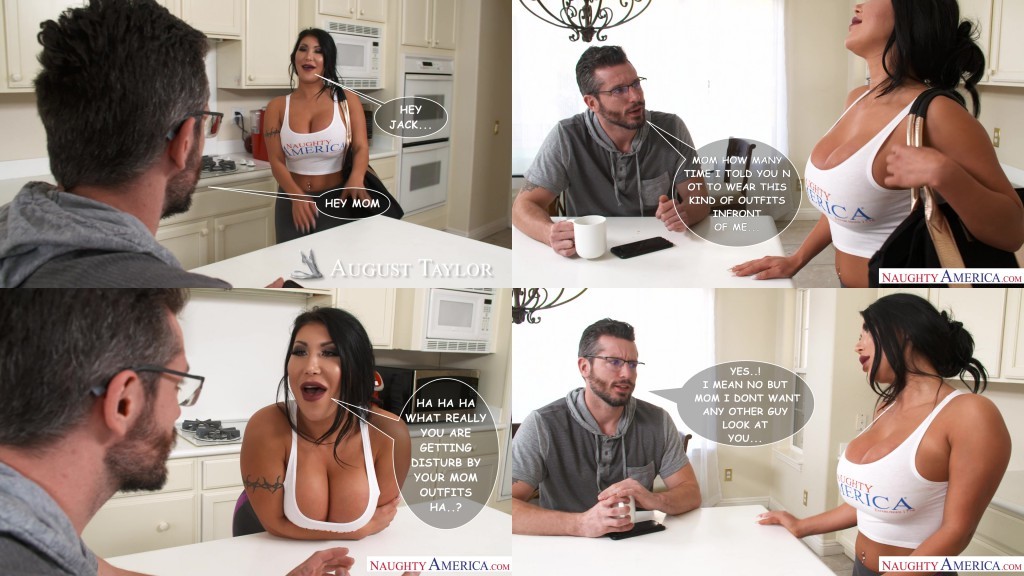 American Mommy Naughty Stories - Mom is a Slut - Naughty America - Mother-Son Sex Comic