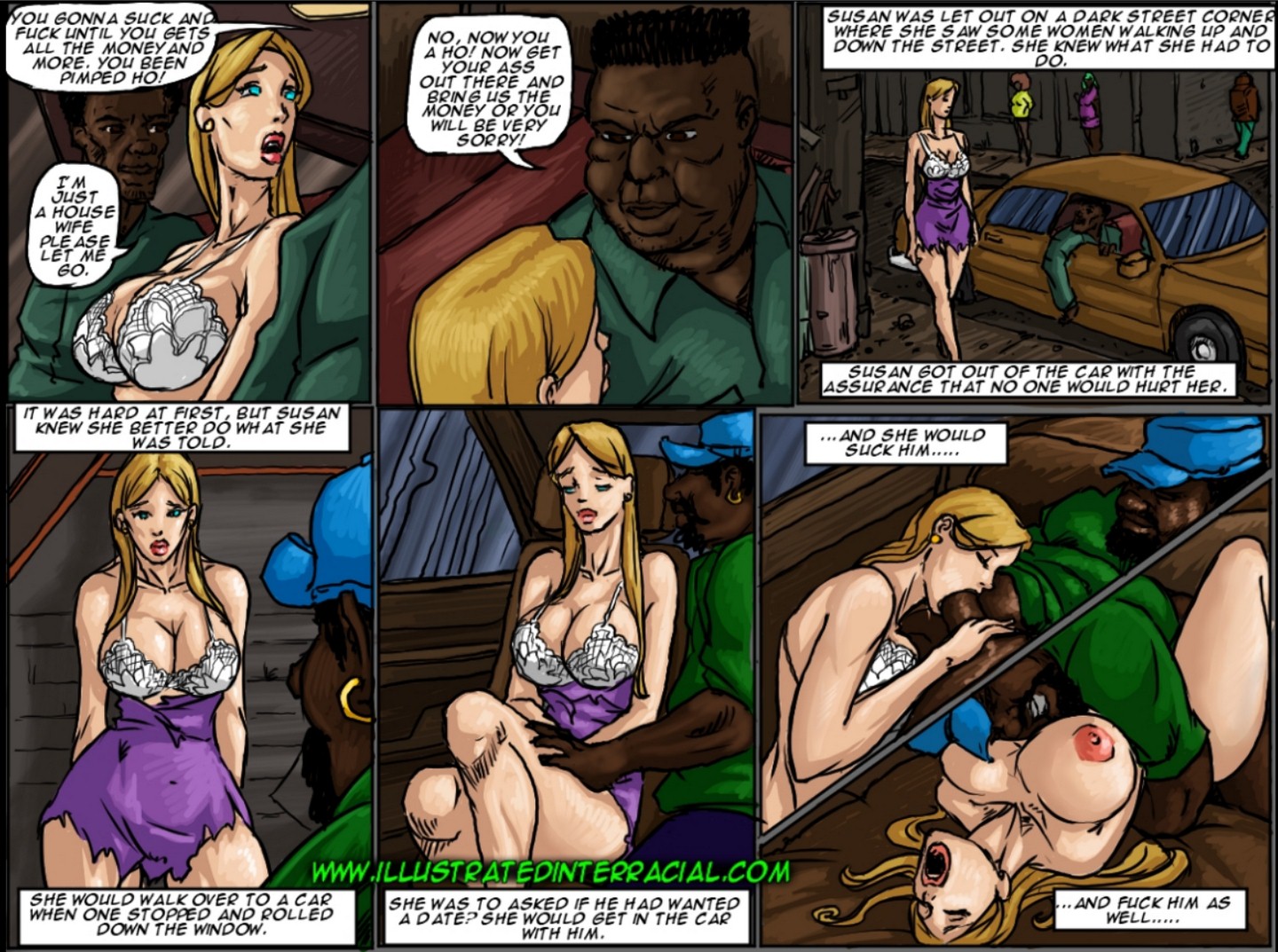 1440px x 1073px - The Good Wife- Illustratedinterracial - Porn Cartoon Comics