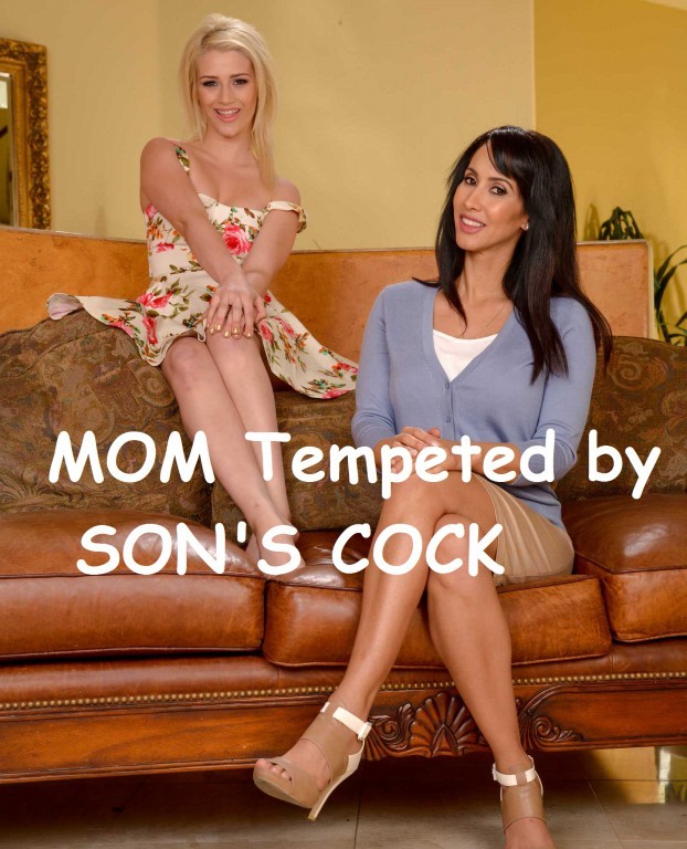 Mom Cock Toons - Mom Tempted by Son's Cock - Porn Cartoon Comics