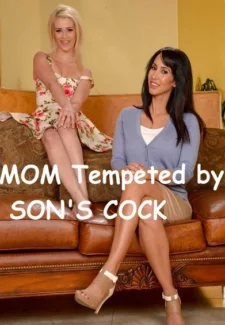 Mom Tempted by Son's Cock