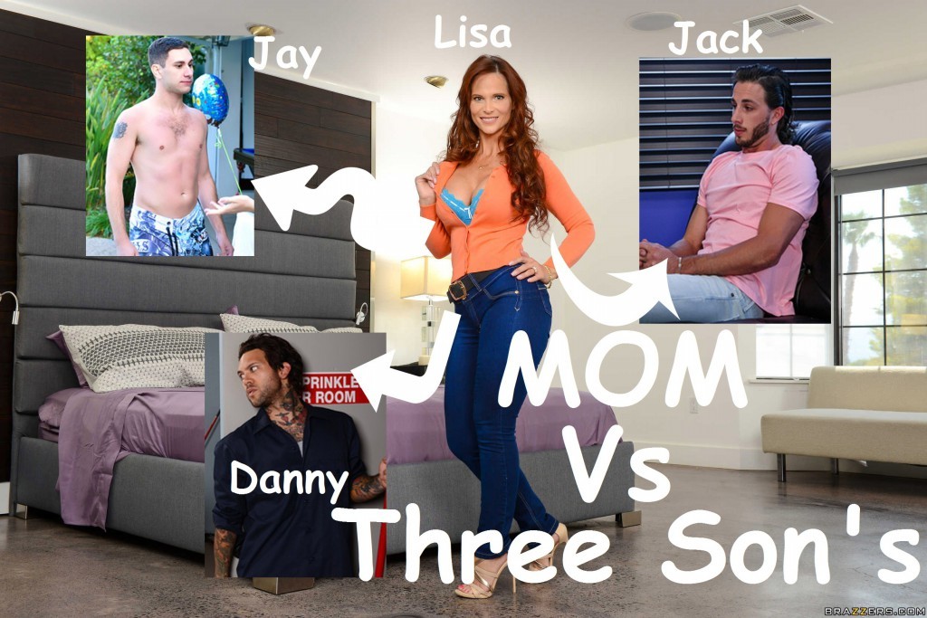 Mom And 3 Sons Porno