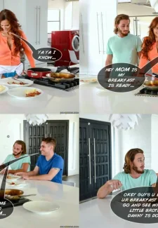 Mom vs 3 Son009