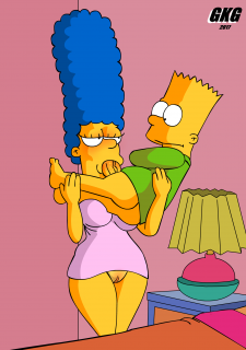 Marge porn bart Bart Fucks