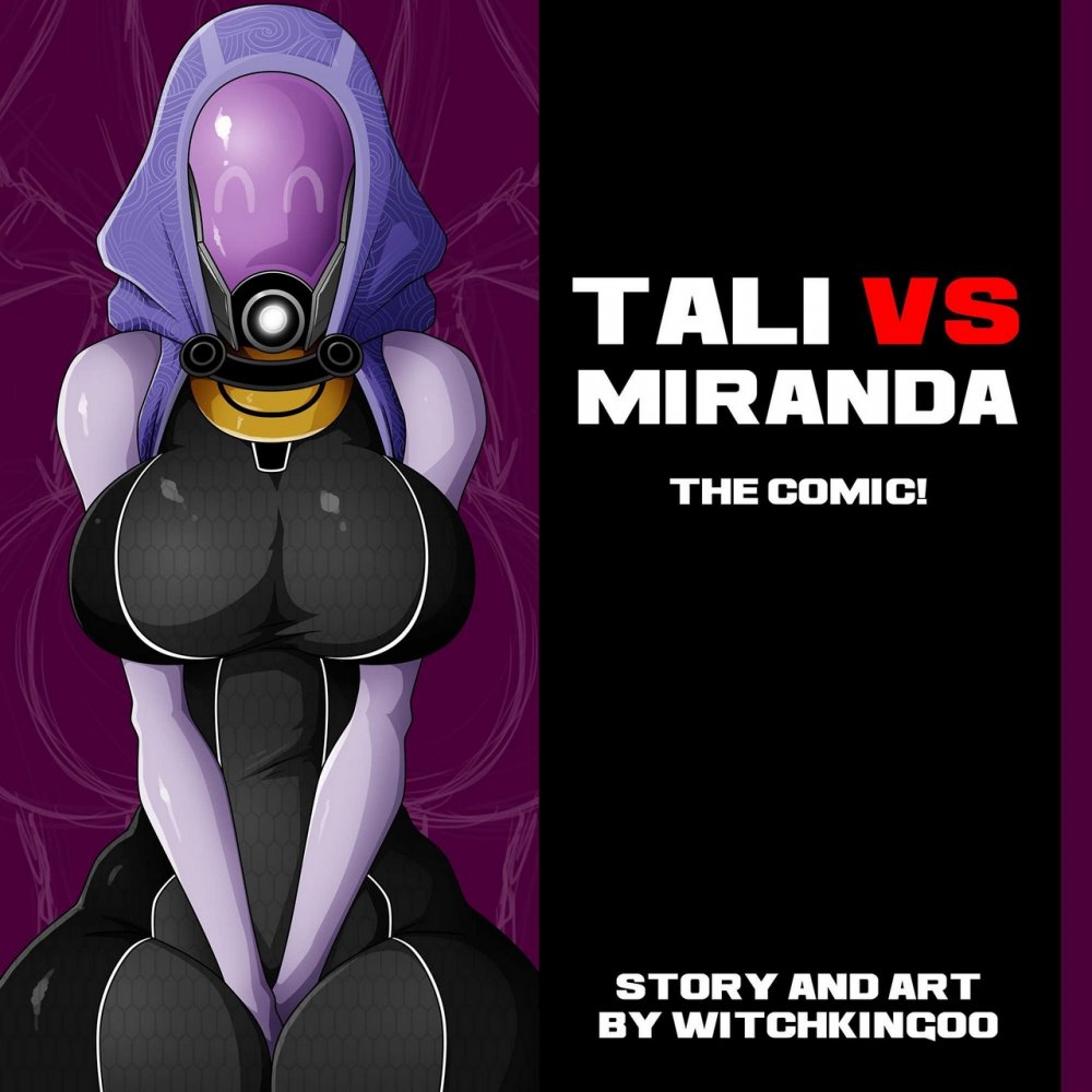Mass Effect - Tali vs Miranda - Witchking00 - Porn Cartoon Comics