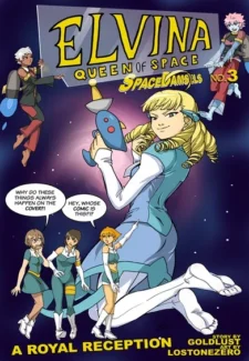Space Damsels 03 - Queen of Space