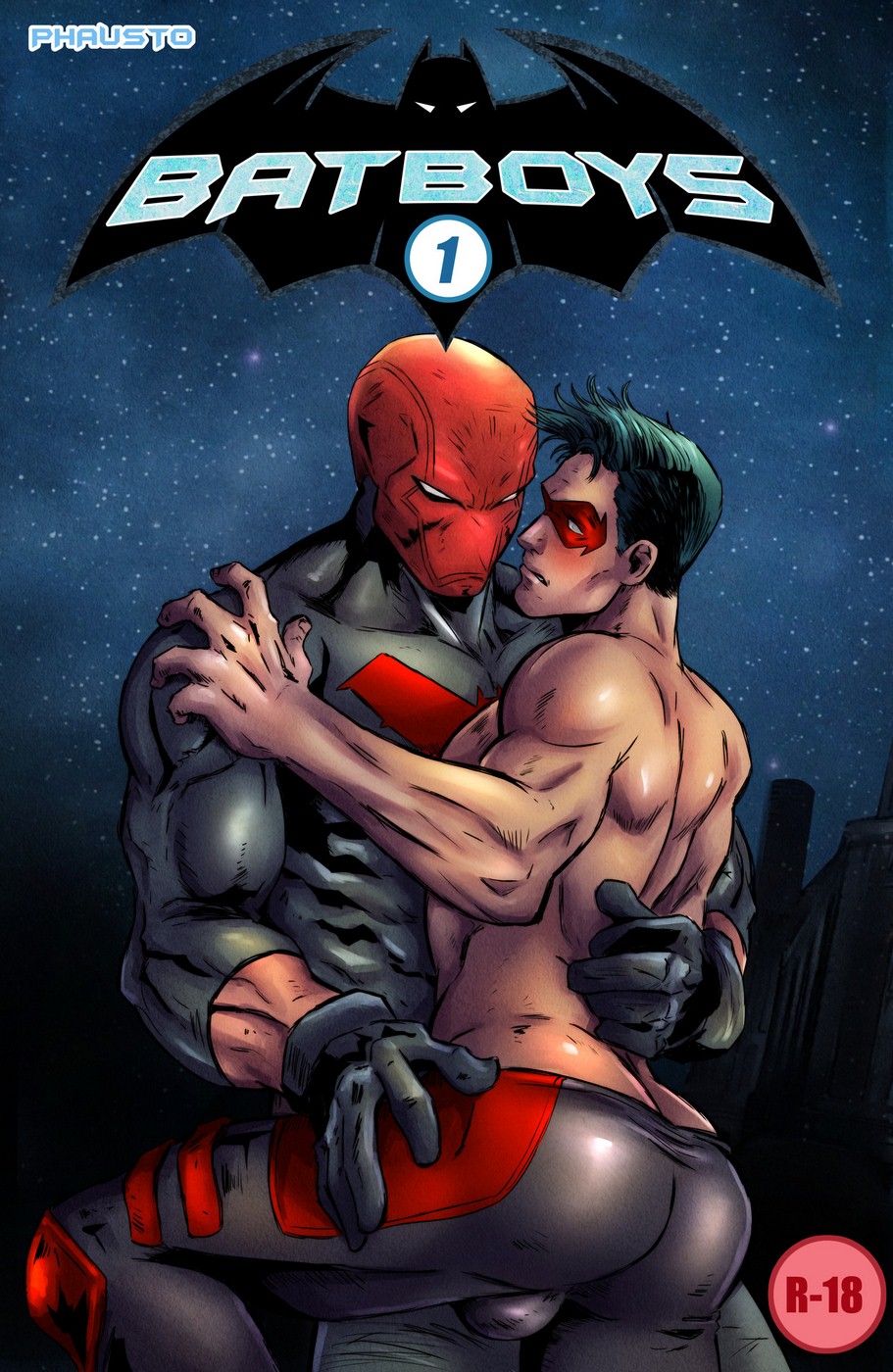 Batman Phausto : Batboys Phausto Batman Porn Cartoon Comics
