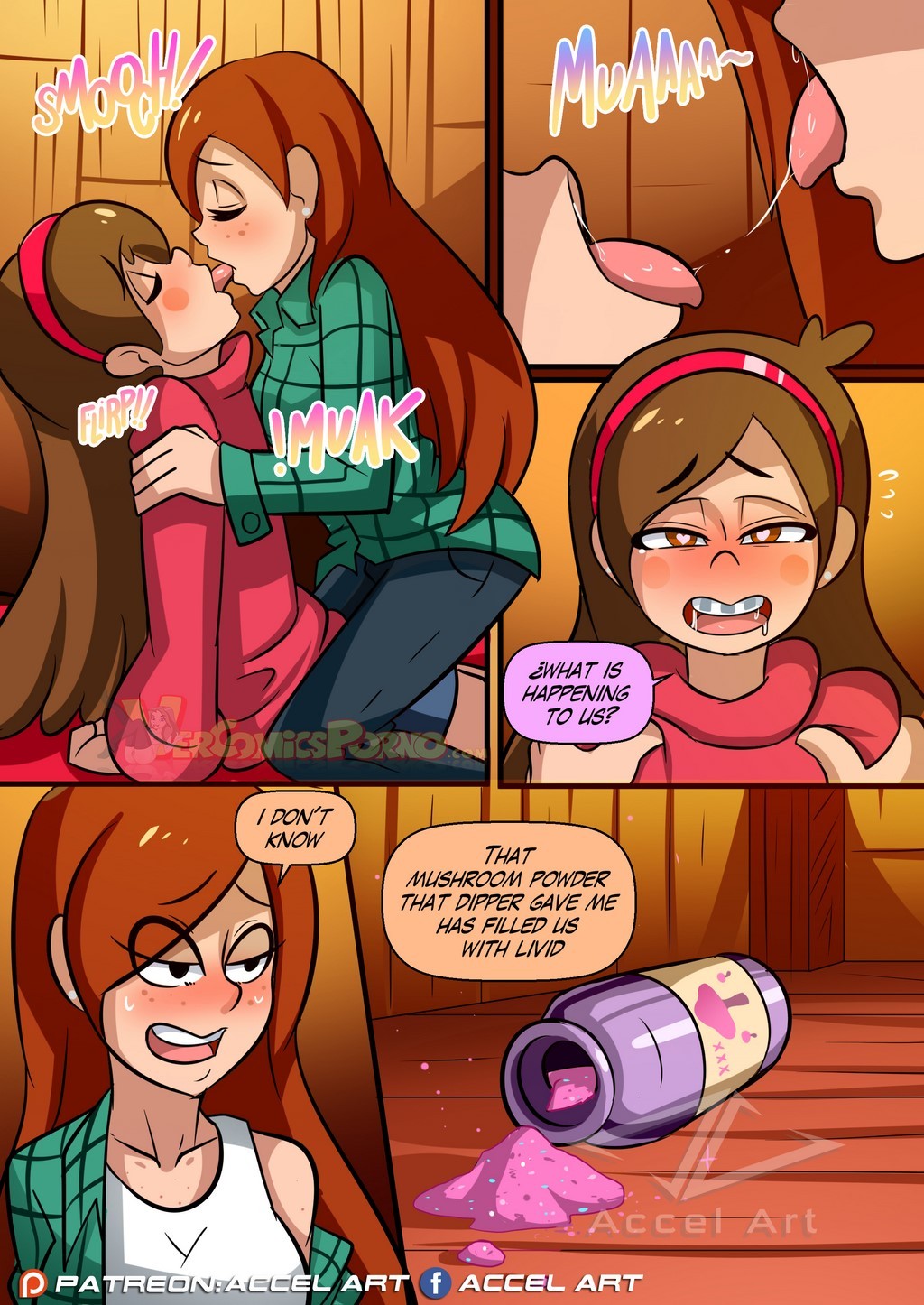 Lecciones De Wendy- Gravity Falls - Porn Cartoon Comics