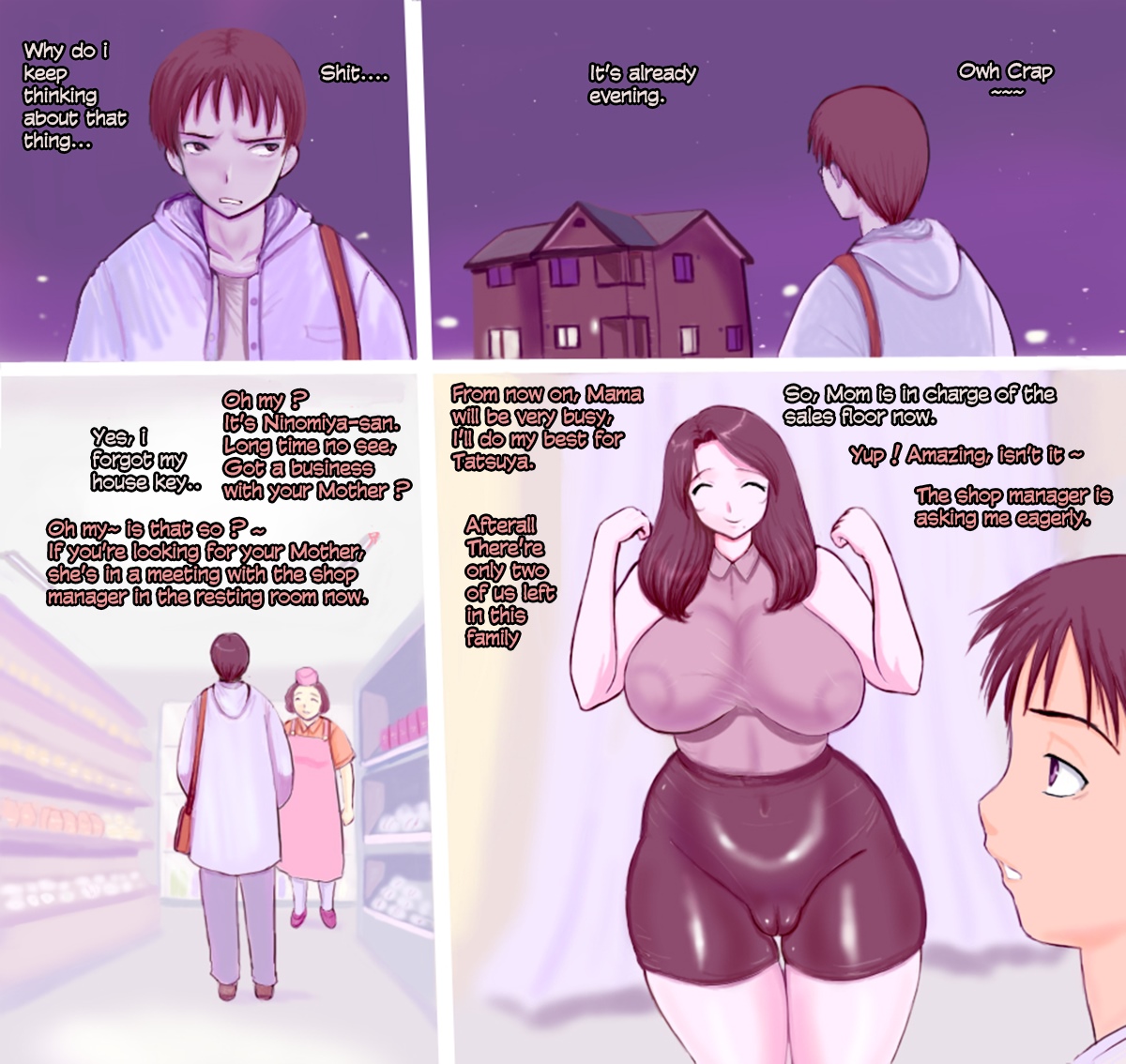 Mother's Impregnation Cage - Jyuusei Ori Haha - Porn Cartoon Comics