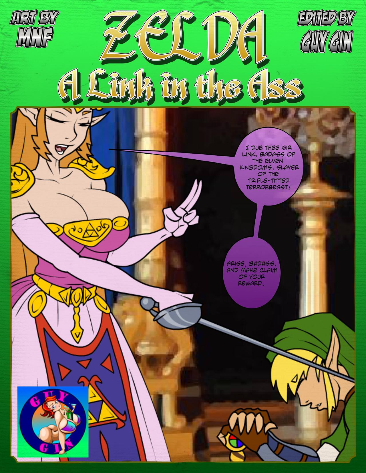 Link Porn Cartoon - Zelda- A Link In The Ass- MHF - Porn Cartoon Comics