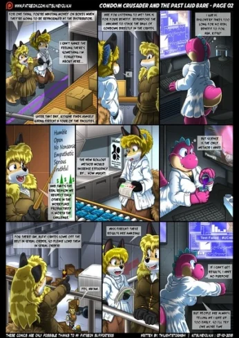 Condom Crusader and the Past Laid Bare by kitsuneyoukai