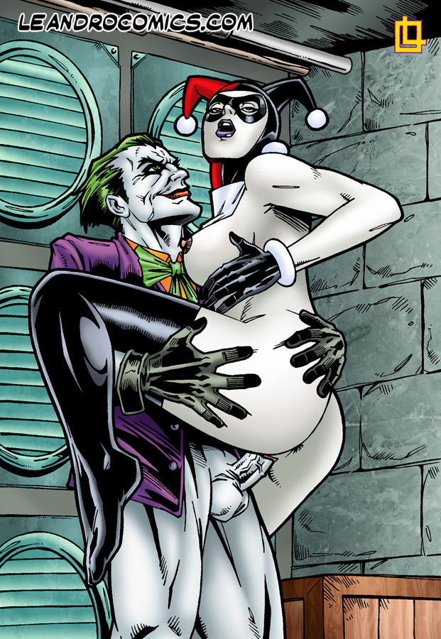 Harley Quinn and The Joker - Leandro - Porn Cartoon Comics