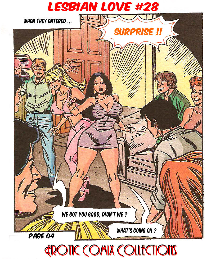 Lesbian Love # 28 - Erotic Comix in English - Porn Cartoon Comics