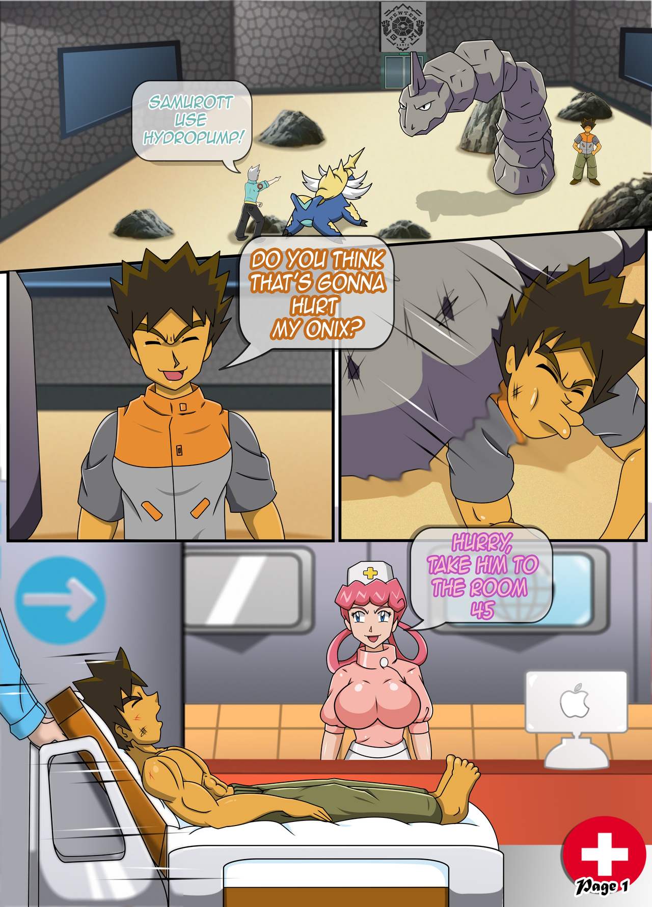 Naughty Nurse Joy (Pokemon) by dlobo777 - Porn Cartoon Comics
