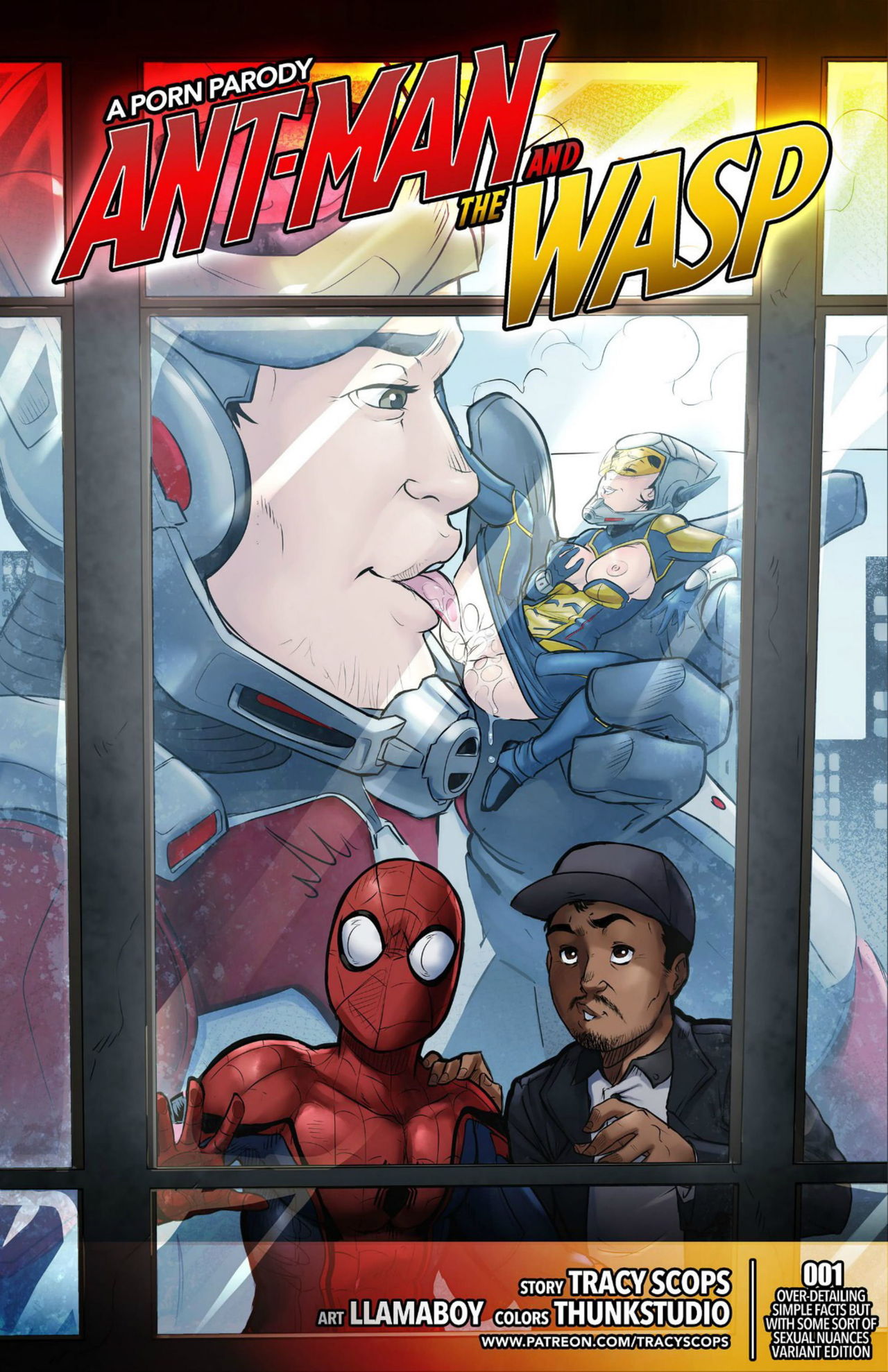 Read Waap - Tracyscops- Ant Man and the Wasp (Spider-Man) - Porn Cartoon Comics
