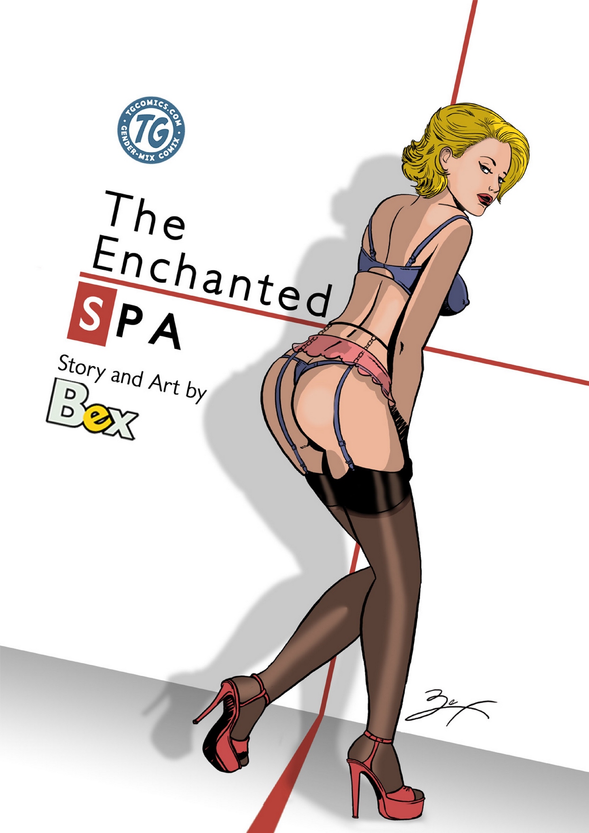 Spa Porn Comics - TGComics â€“ The Enchanted SPA by by Bex - Porn Cartoon Comics