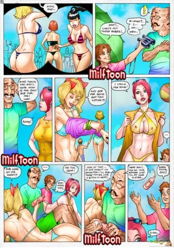 Milftoon Family- Color by L