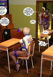 New Arkham For Superheroines 3- Back to School004