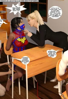 New Arkham For Superheroines 3- Back to School006